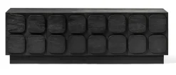 Jesper Home TV-meubel Sirkka Mindihout, 175cm* Tv-Meubel Zwart