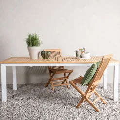 Nohr Uitschuifbare Tuintafel Taysha Teakhout, 224/324 x 100cm* Eettafels Voor In Je Tuin