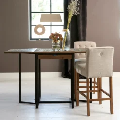 Rivièra Maison Uitschuifbare Bartafel Shelter Island 74-122-170 x 95cm* Bartafels
