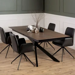 Bendt Uitschuifbare Eettafel Chrislyn Keramiek, 200-240 x 100cm* Uitschuifbare Eettafel|Rechte Eettafel
