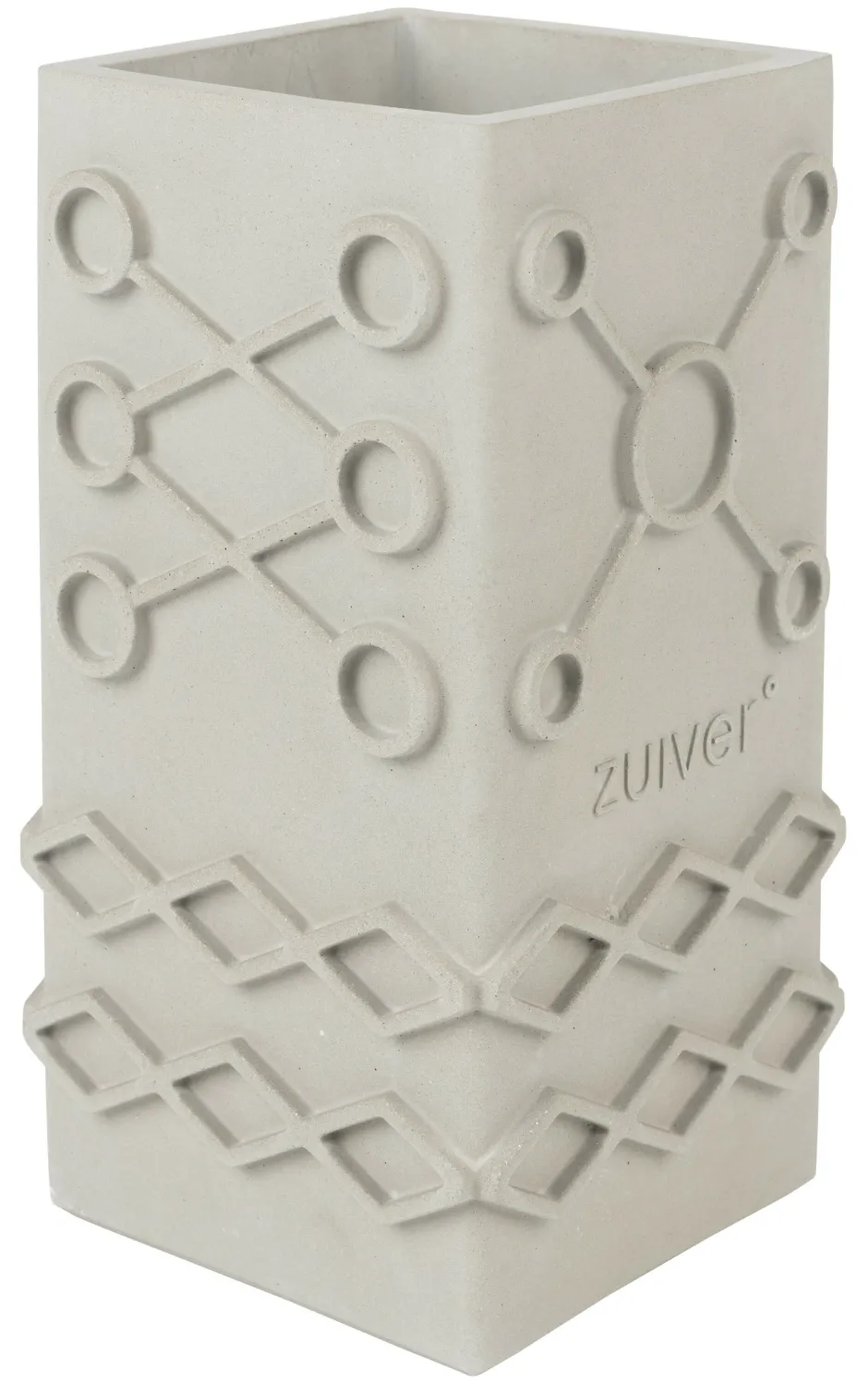 Zuiver Vaas Graphic Square, Beton* Vazen