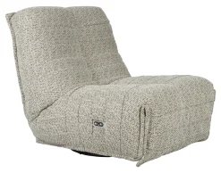 Dutchbone Verstelbare Fauteuil Hamilton Chenille* Fauteuil Stof / Textiel