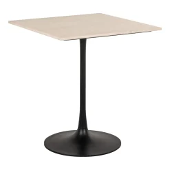 Richmond Interiors Vierkante Bistrotafel Tavolo Marmer, 70 x 70cm* Bistrotafels