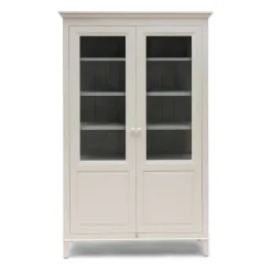 Rivièra Maison Vitrinekast Bedford Mangohout, 220 x 135cm* Buffetkasten & Vitrinekasten