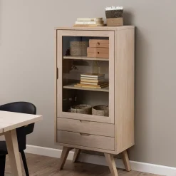 Bendt Vitrinekast Mads 145 x 72cm* Buffetkasten & Vitrinekasten
