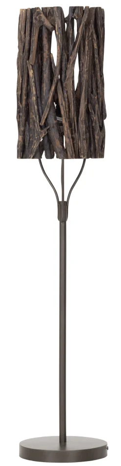 MUST Living Vloerlamp Forest Teakhout* Vloerlampen