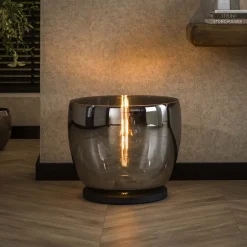 LifestyleFurn Vloerlamp Mikado Glas, 41cm hoog* Vloerlampen