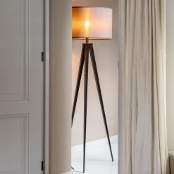 Zuiver Vloerlamp Tripod 157cm* Vloerlampen