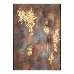 Richmond Interiors Wall Art Golden Gleam Jute, 140 x 100cm* Wandpanelen