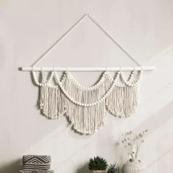 MUST Living Wanddecoratie Boho Chic Macramé* Wandkleden