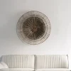 MUST Living Wanddecoratie Camellia Abaca en mendong* Wandpanelen