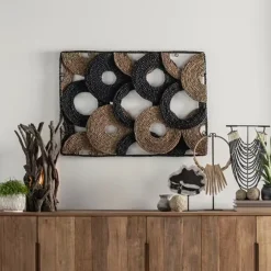 MUST Living Wanddecoratie Cuba Waterhyacint* Wandpanelen