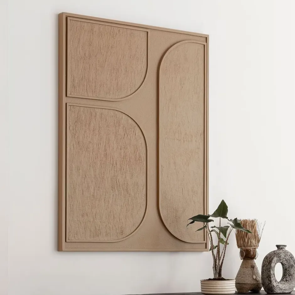 MUST Living Wanddecoratie Lorcan Schors, 127 x 102cm* Wandpanelen