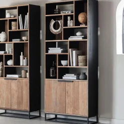 DTP Home Wandkast Cosmo Teakhout* Wandrekken & Wandkasten