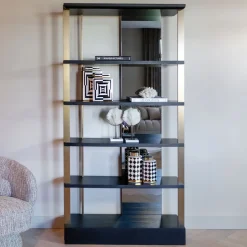 Richmond Interiors Wandkast Rigley Met spiegel, 218 x 112cm* Wandrekken & Wandkasten