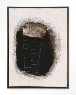 Urban Cotton Wandkleed Abstract 14 in maat en frame naar keuze* Wandkleden