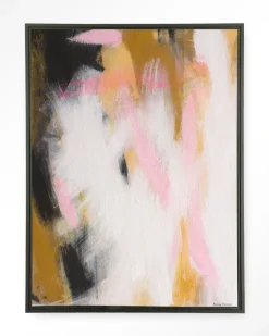 Urban Cotton Wandkleed Abstract Moods in maat en frame naar keuze* Wandkleden