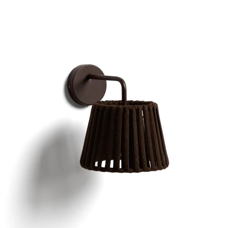 Kave Home Wandlamp Aldet Geweven touw* Hanglampen Voor Buiten