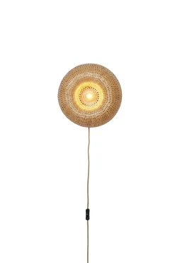 GOOD&MOJO Wandlamp Barbados Bamboe, 35cm* Wandlampen