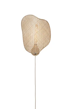 GOOD&MOJO Wandlamp Kinabalu Bamboe* Wandlampen