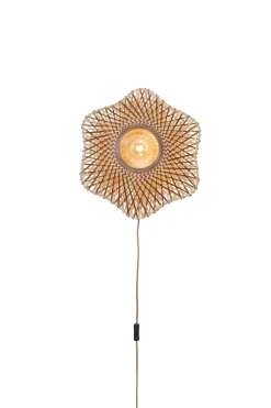 GOOD&MOJO Wandlamp Madura Bamboe, kleur* Wandlampen
