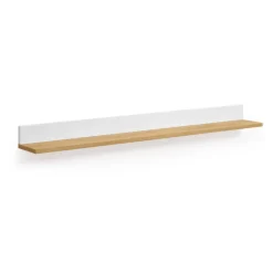 Kave Home Wandplank Abilen Eiken, kleur* Wandrekjes & Wandplanken