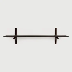 Ethnicraft Wandplank PI Gevernist Mahoniehout* Wandrekjes & Wandplanken