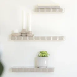 By-Boo Wandplank Prinz Set van 3 stuks* Wandrekjes & Wandplanken