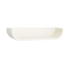 Kave Home Wandplank Salaya Essen, 60cm* Badkameraccessoires|Wandrekjes & Wandplanken