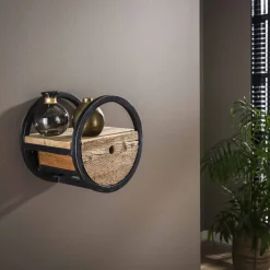 LifestyleFurn Wandrek Darlene met lade* Wandrekjes & Wandplanken