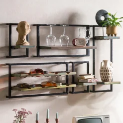 Artistiq Living Wandrek Shakim Set van 5 stuks* Wandrekjes & Wandplanken