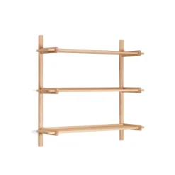 Kave Home Wandrek Sitra Eikenhout, 98cm hoog* Wandrekjes & Wandplanken