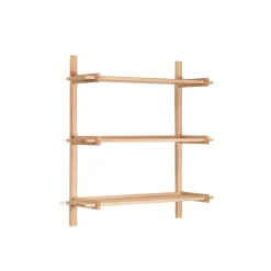 Kave Home Wandrek Sitra Eikenhout, 98cm hoog* Wandrekjes & Wandplanken