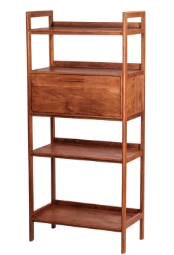 Tower Living Wandrek Falcone Met 1 deur, Acaciahout, 200 x 90cm* Wandrekken & Wandkasten