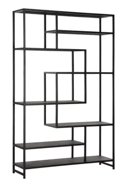 MUST Living Wandrek Harmony Leder en metaal, 120 x 190cm* Wandrekken & Wandkasten