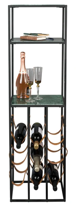 Dutchbone Wijnkast Mil marmer, 125.5 x 36cm* Wijnkasten & Wijnrekken