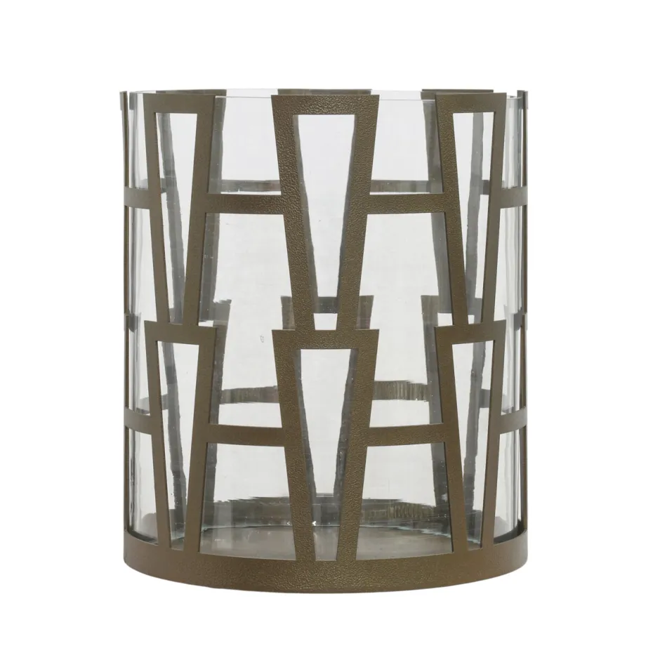 Richmond Interiors Windlicht Shandy 31cm, kleur antique* Kaarshouders & Windlichten