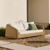 Kave Home 3-zits Loungebank Meria Rattan* Tuinbanken