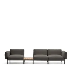 Kave Home 3-zits Loungebank Sorells 341cm* Tuinbanken