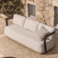 Kave Home 3-zits Loungebank Tamaris 217cm* Tuinbanken