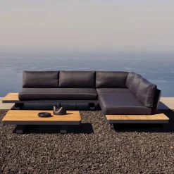 Kave Home 5-zits Loungeset Tosqueta Teakhout* Loungesets