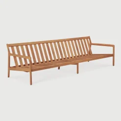 Ethnicraft 3-zits Tuinbank Jack Teakhout, 265cm* Tuinbanken