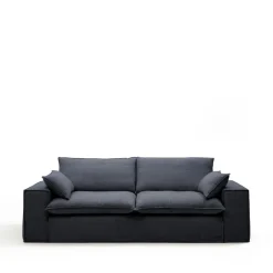 Kave Home 3-zits Bank Anarela Linnen, 280cm* Rechte Bank