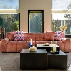 Richmond Interiors 3-zits Bank Charelle Chenille* Rechte Bank