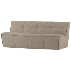 vtwonen 3-zits Bank Cluster Bouclé, 204cm, kleur bruin* Rechte Bank