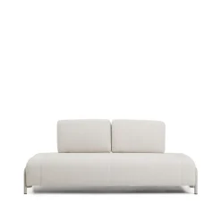 Kave Home 2-zits Bank Compo kleur Beige* Rechte Bank