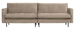 WOOOD 3-zits Bank Rodeo Classic Velvet* Rechte Bank