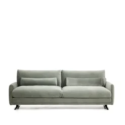 Kave Home 3-zits Bank Veliro Velvet, kleur* Rechte Bank