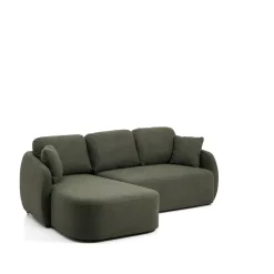 Kave Home 3-zits Lounge Slaapbank Laira Links, Chenille, kleur* Slaapbank|Slaapbanken, Slaapstoelen & Vouwbedden