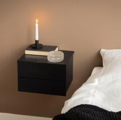 Bendt Zwevend Nachtkastje Grete Met 2 lades* Nachtkastjes|Nachtkastjes
